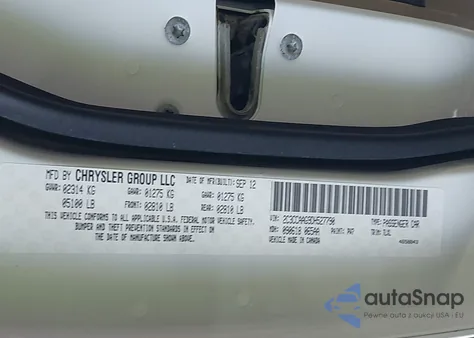 2013 Chrysler 300 Motown z USA, uszkodzony, nr VIN 2C3CCAAG9DH527790